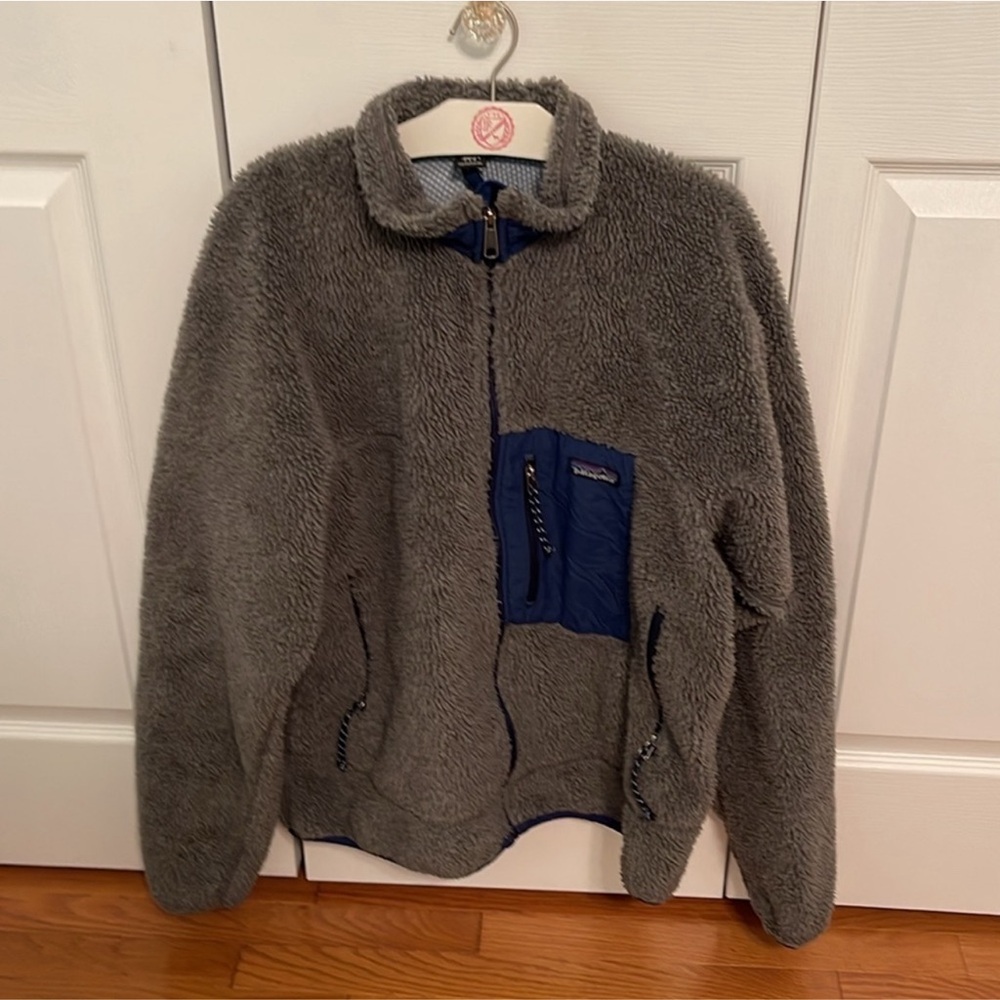 Vintage Patagonia 1998 Made in USA Retro X Deep Pile Gray Pullover